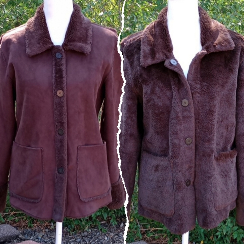 Double-sided fur coat Jacket